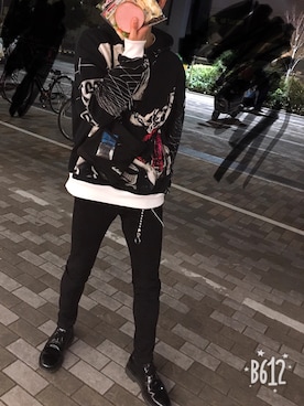 「HARE」｜「アイテム（福袋/福箱）」を使った、耳垢ほじくり機さん（メンズ・168cm）の春コーディネート