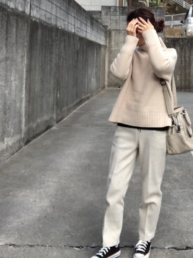 teteさん（レディース・160cm）の冬コーディネート