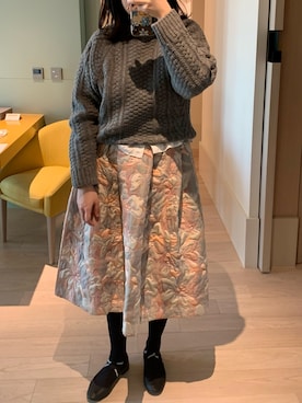 「RECTO.（レクト）のアイテム」を使った、lucyさん（レディース・163cm）の冬コーディネート