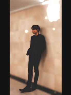 「Sputnik（スプートニク）のアイテム」を使った、yoshiiizzさん（メンズ・175cm）の秋コーディネート