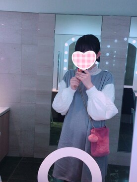 もえ 도메키さん（レディース・160cm）の冬コーディネート