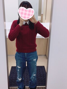 もえ 도메키さん（レディース・160cm）の冬コーディネート