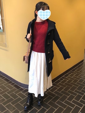 もえ 도메키さん（レディース・160cm）の冬コーディネート