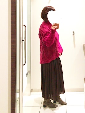 marota さん（レディース・156cm）の冬コーディネート