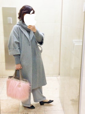 「journal standard L'essage（ジャーナルスタンダードレサージュ）のアイテム（その他アウター）」を使った、marota さん（レディース・156cm）の冬コーディネート
