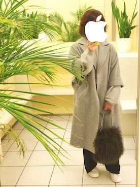 「journal standard L'essage（ジャーナルスタンダードレサージュ）のアイテム（その他アウター）」を使った、marota さん（レディース・156cm）の冬コーディネート