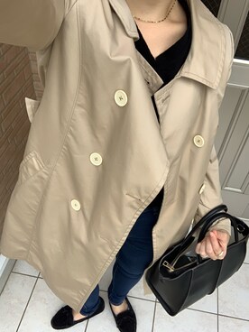 「JUNKO SHIMADA（ジュンコシマダ）のアイテム（ジャケット/アウター）」を使った、nonさん（レディース・163cm）の秋コーディネート