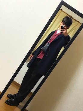 「WEGO（ウィゴー）のアイテム（その他トップス）」を使った、ryuさん（メンズ・182cm）の冬コーディネート