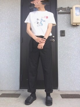 Shotaさんの「【Dickies/ディッキーズ×Ciaopanic】別注ワイドパンツ」を使ったコーディネート