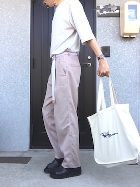 「417 EDIFICE（フォーワンセブンエディフィス）のアイテム（アクセサリー）」を使った、Shotaさん（メンズ・174cm）の夏コーディネート