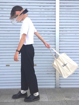 Shotaさんの「【Dickies/ディッキーズ×Ciaopanic】別注ワイドパンツ」を使ったコーディネート