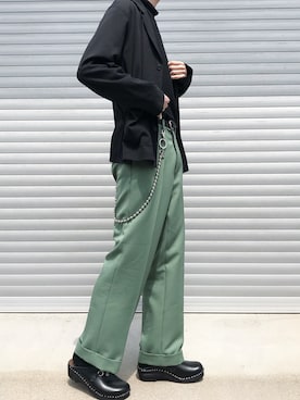 「LAMOND.（ラモンド）のアイテム（ジャケット/アウター）」を使った、Shotaさん（メンズ・174cm）の春コーディネート