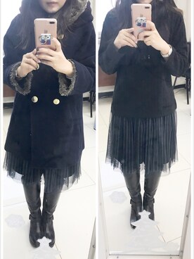 berniceさん(レディース・163cm)の冬コーディネート