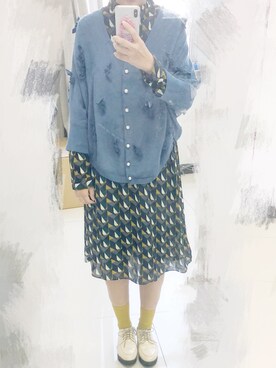 berniceさん（レディース・163cm）の秋コーディネート