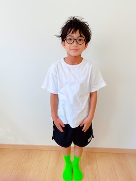 「クセが強い」｜r.kun23さん（キッズ・125cm）の夏コーディネート