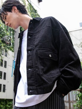 「PUBLUX（パブリュクス）のアイテム（その他アウター）」を使った、PUBLUX MENSさん（メンズ・175cm）の秋コーディネート