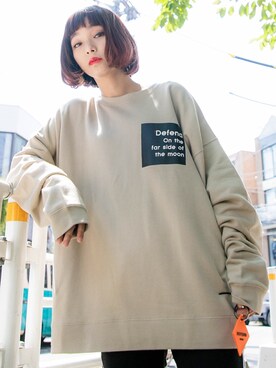 「PUBLUX（パブリュクス）のアイテム（スウェット）」を使った、PUBLUX MENSさん（メンズ・175cm）の秋コーディネート