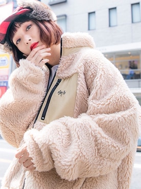 「PUBLUX（パブリュクス）のアイテム（ブルゾン）」を使った、PUBLUX MENSさん（メンズ・175cm）の秋コーディネート