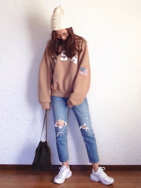 みーさん（レディース・171cm）の冬コーディネート