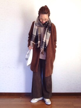みーさん（レディース・171cm）の冬コーディネート