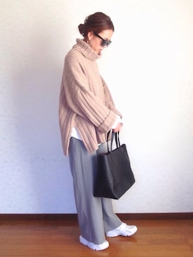 みーさん（レディース・171cm）の冬コーディネート