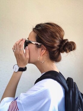 「CYCRO（サイクロ）のアイテム」を使った、みーさん（レディース・171cm）の春コーディネート