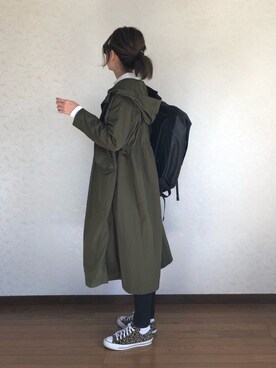 「ALLUMER（アリュメール）のアイテム（ジャケット/アウター）」を使った、みーさん（レディース・171cm）の冬コーディネート