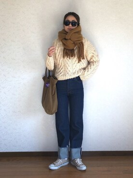 みーさん（レディース・171cm）の冬コーディネート