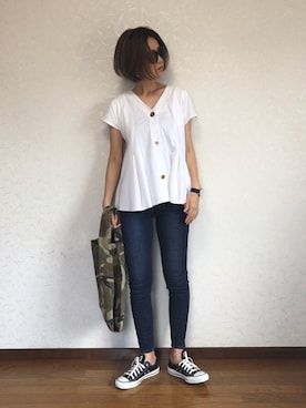 みーさん(レディース・170cm)の夏コーディネート