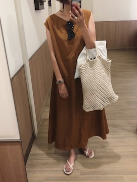 みーさん（レディース・171cm）の夏コーディネート