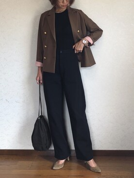 みーさん（レディース・171cm）の秋コーディネート