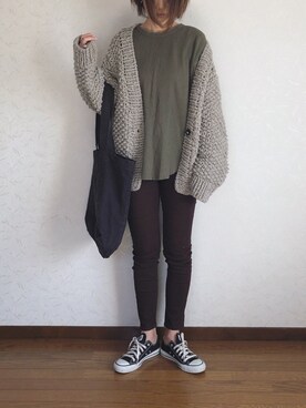 みーさん（レディース・171cm）の秋コーディネート