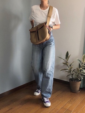 「MOCKBERG（モックバーグ）のアイテム」を使った、みーさん（レディース・171cm）の夏コーディネート