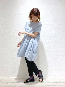 akkoさん（レディース・168cm）の夏コーディネート