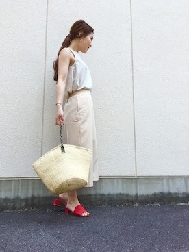 SAKAWAさん(レディース・161cm)の夏コーディネート
