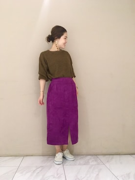 SAKAWAさん（レディース・161cm）の秋コーディネート