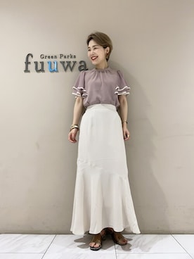 SAKAWAさん（レディース・161cm）の夏コーディネート