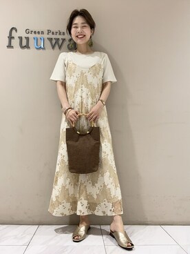 SAKAWAさん（レディース・161cm）の夏コーディネート