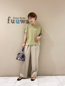 SAKAWAさん（レディース・161cm）の夏コーディネート