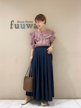 SAKAWAさん(レディース・161cm)の夏コーディネート