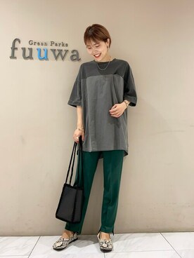 SAKAWAさん（レディース・161cm）の夏コーディネート