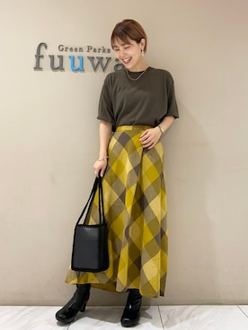 SAKAWAさん（レディース・161cm）の秋コーディネート