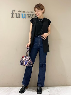 SAKAWAさん（レディース・161cm）の秋コーディネート