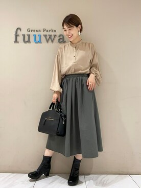 SAKAWAさん（レディース・161cm）の秋コーディネート