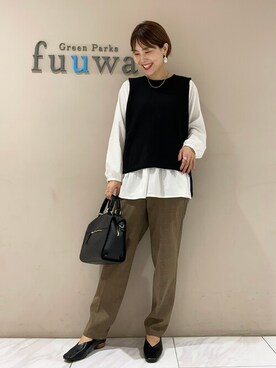 SAKAWAさん（レディース・161cm）の秋コーディネート