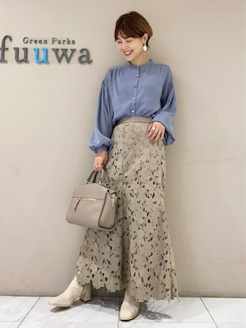 SAKAWAさん（レディース・161cm）の秋コーディネート