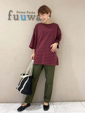 SAKAWAさん（レディース・161cm）の秋コーディネート