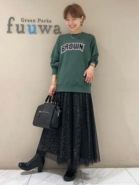 SAKAWAさん（レディース・161cm）の秋コーディネート