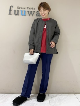 SAKAWAさん（レディース・161cm）の秋コーディネート