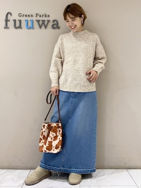 SAKAWAさん（レディース・161cm）の秋コーディネート